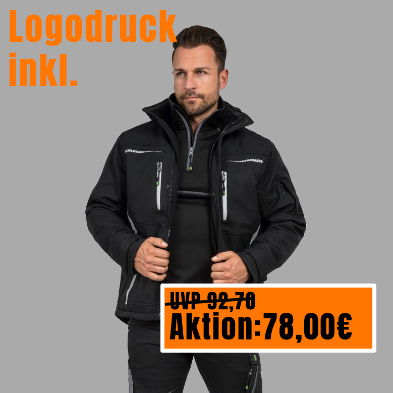 20 Winterjacken mit Logo